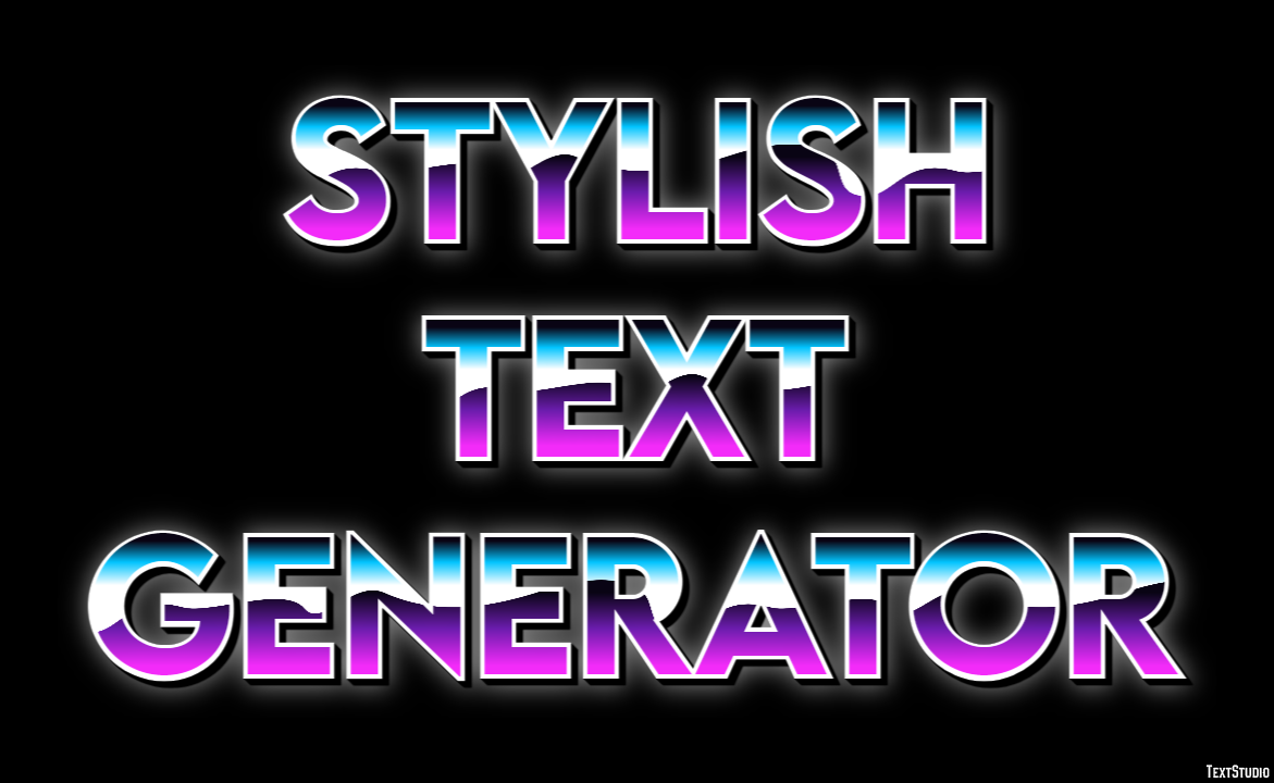 Stylish Text Generator Efeito de texto