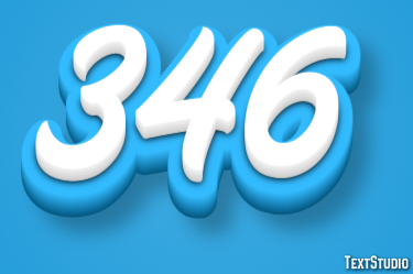 346 Text Effect