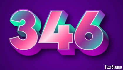 346 Text Effect