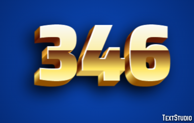 346 Text Effect