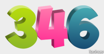 346 Text Effect