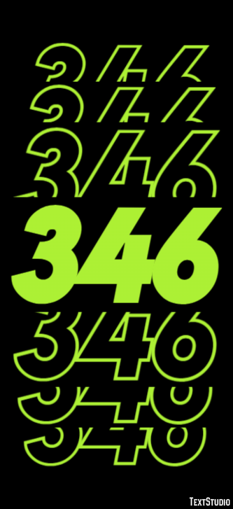 346 Text Effect