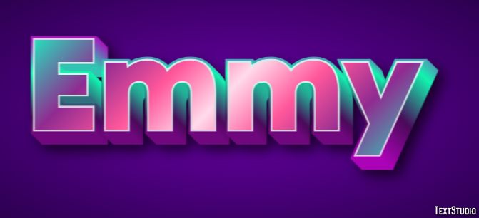 Emmy Text Effect