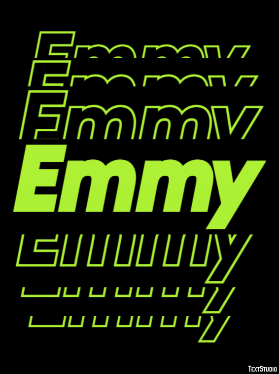 Emmy Text Effect