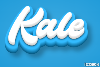 Kale Text effect