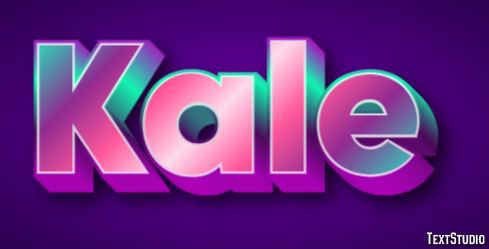 Kale Text effect
