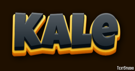 Kale Text effect