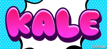 Kale Text effect