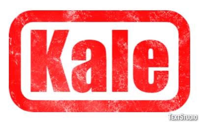 Kale Text effect