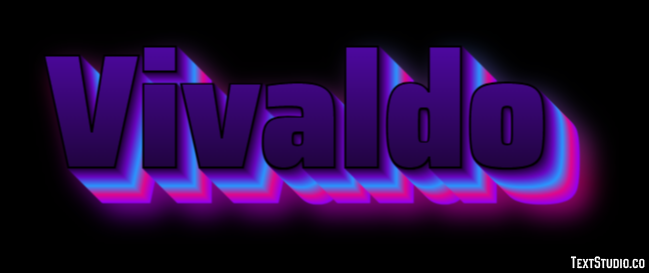 Vivaldo Text Effect