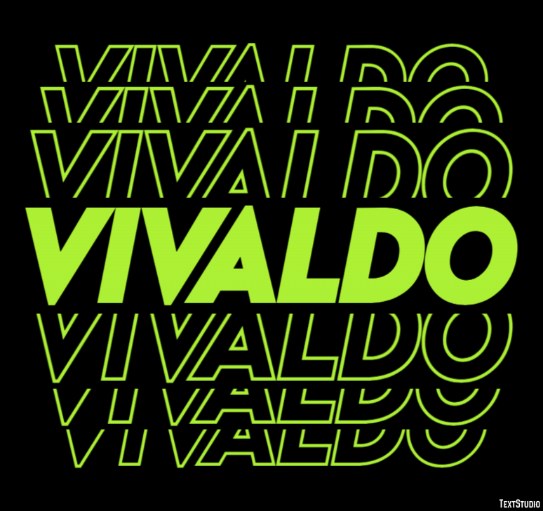 Vivaldo Effetto testo