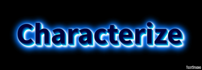 Characterize Text effect