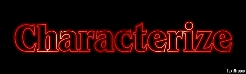 Characterize Efecto de Texto
