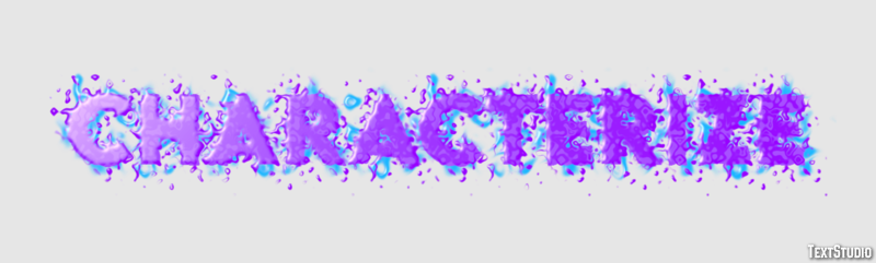 Characterize Text Effect