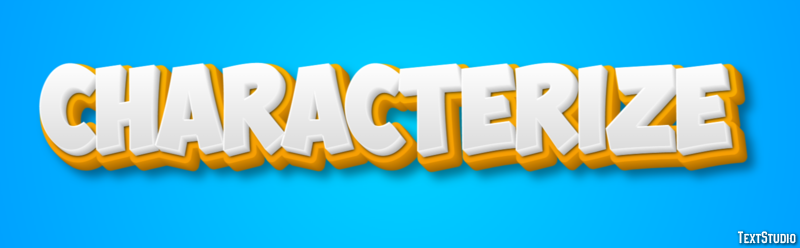 Characterize Efecto de Texto