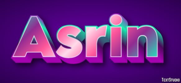 Asrin Tekst Effect
