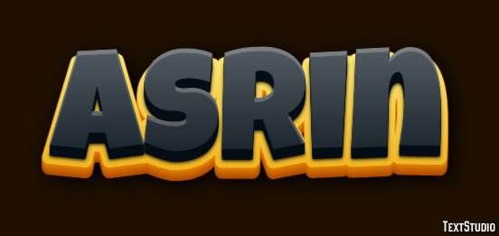 Asrin Text Effect