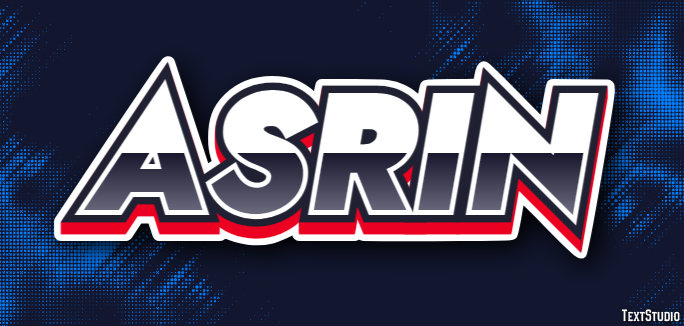 Asrin Text Effect