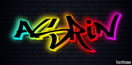 Asrin Text effect