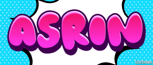 Asrin Text effect