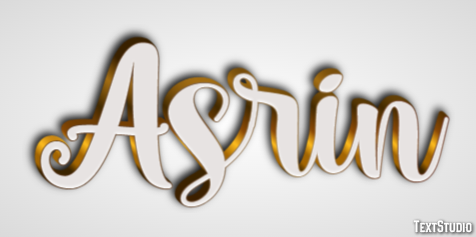 Asrin Эффект текста