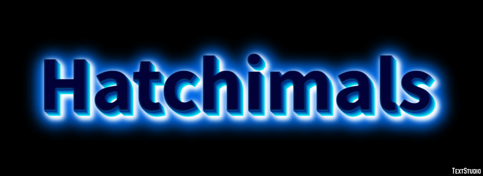 Hatchimals Text Effect