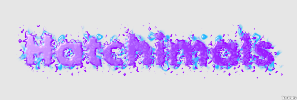 Hatchimals Text Effect