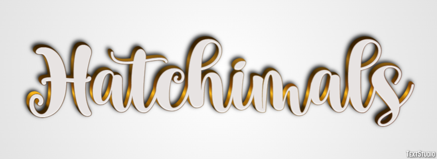 Hatchimals Text Effect
