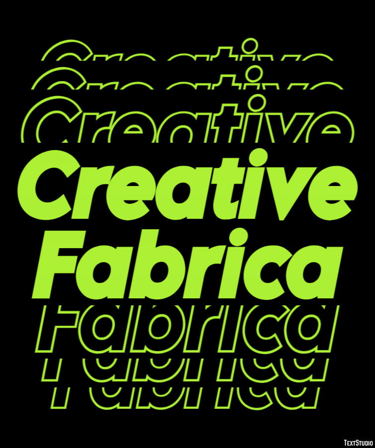Creative Fabrica Effet de Texte