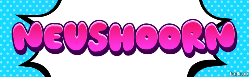 Neushoorn Tekst Effect