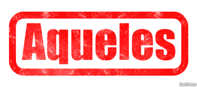 Aqueles Efeito do texto