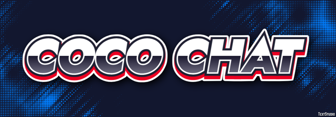 Coco Chat Tekst Effect