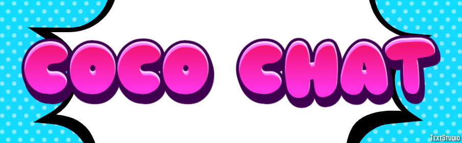 Coco Chat Tekst Effect