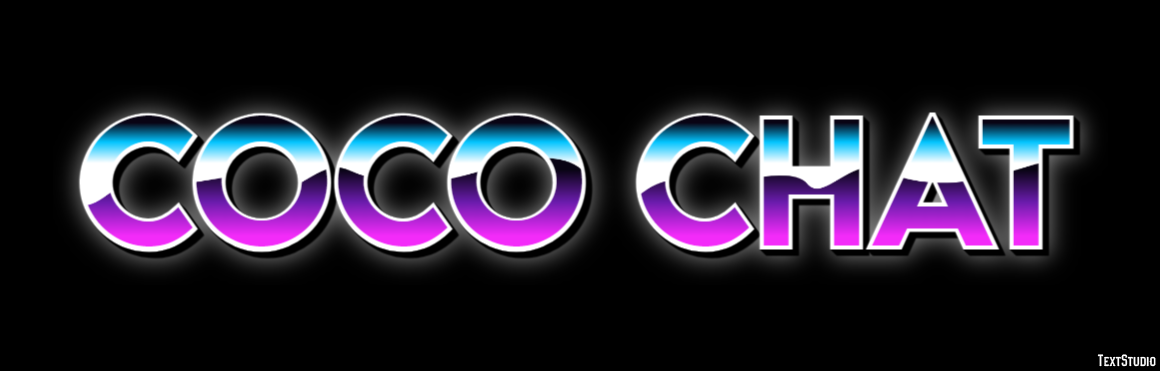 Coco Chat Tekst Effect