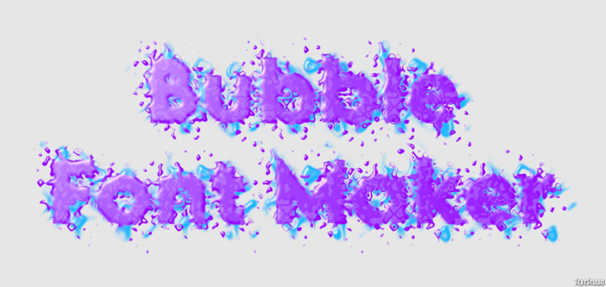 Bubble Font Maker Text Effect