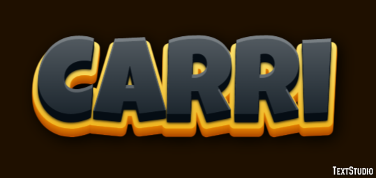 Carri Text Effect