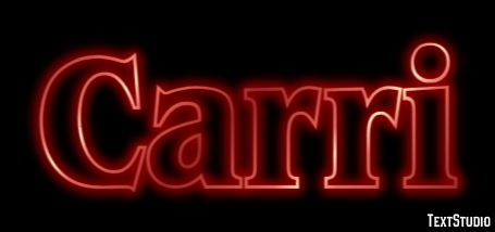Carri Text effect