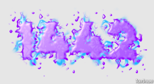 1442 Text Effect