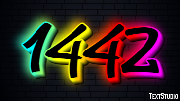 1442 Text Effect
