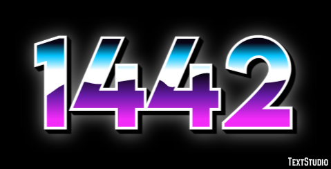 1442 Text Effect