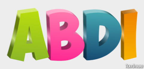 Abdi Efekt tekstowy