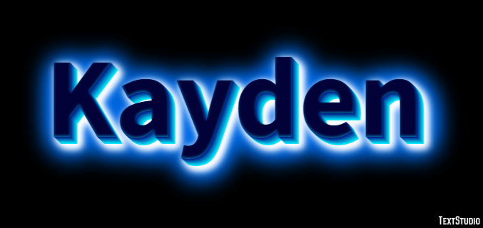 Kayden Effetto testo