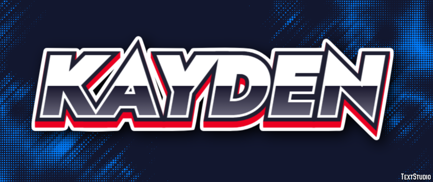 Kayden Efecto de Texto