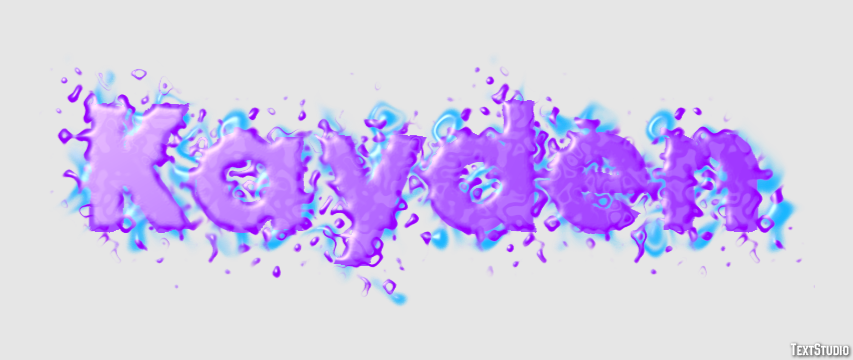 Kayden Efecto de Texto