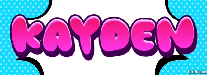 Kayden Efecto de Texto