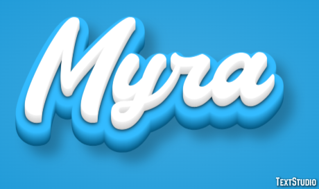 Myra Effet de texte