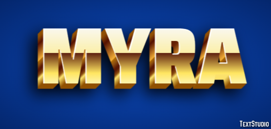 Myra Effet de texte