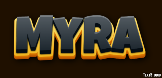Myra Effet de texte