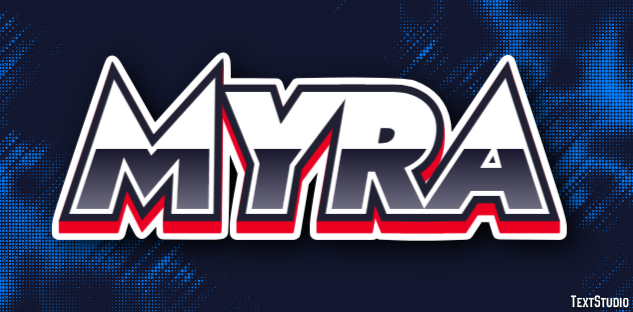Myra Text Effect