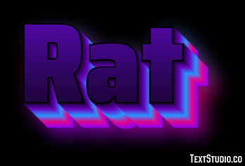 Rat Effet de texte